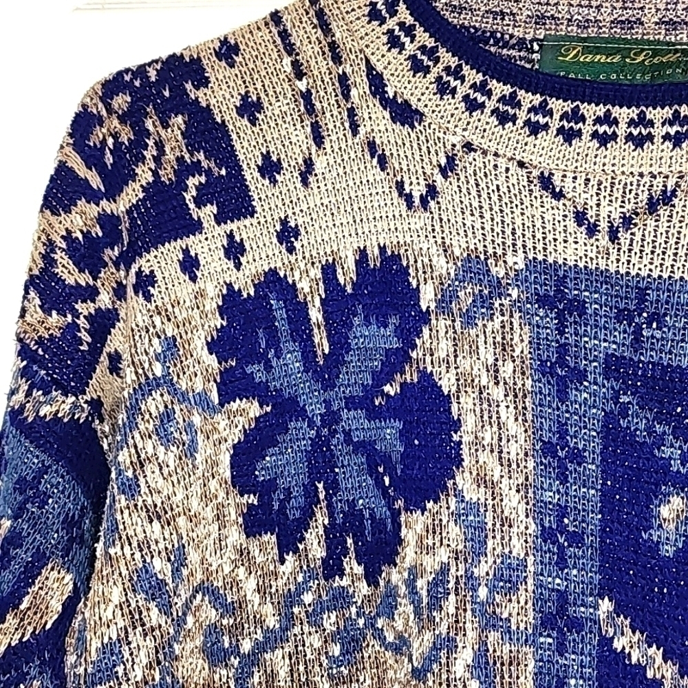 Vintage Dana Scott sweater Sz L - Picture 2 of 9
